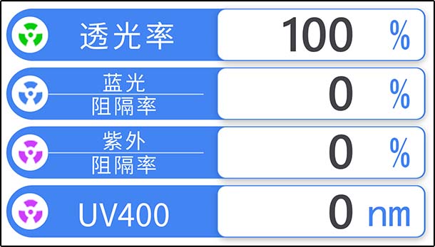 LS108阻隔率显示界面